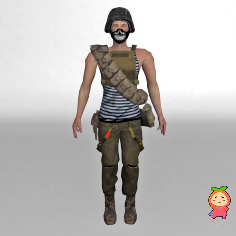 Survival Man Mega Equipment Pack (54 clothes) 1.0 unity3d asset U3D插件模型资源，Unity3d论坛 ... ... ...