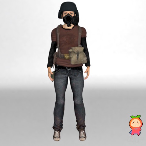 Survival Woman Mega Equipment Pack (67 clothes) 1.0 unity3d asset Unity3d模型下载，Unitypackage插件  ...