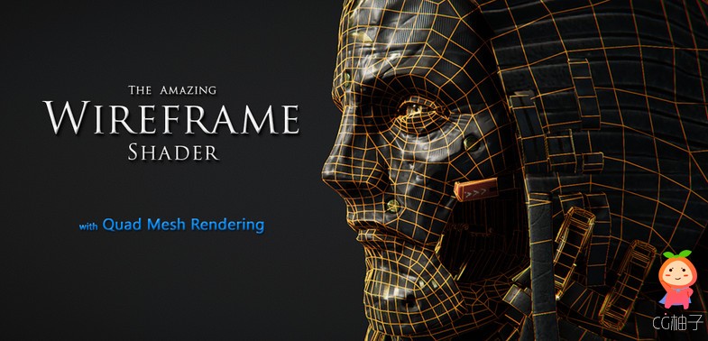 Wireframe shader - The Amazing Wireframe shader 2.31 unity3d asset U3D插件，ios开发，Unity3d shader  ...