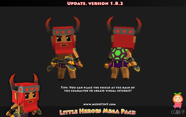 Little Heroes Mega Pack 1.9 unity3d asset U3D模型 Unity3d论坛