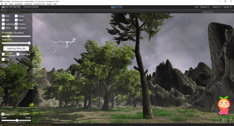 Weather Maker - 2D & 3D Sky System for Unity 1.9.0 unity3d asset U3D插件官网，unity编辑器资源 ... .. ...