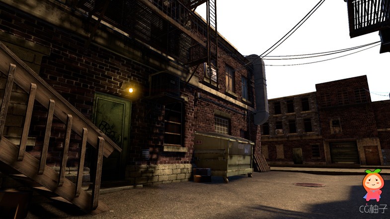 URBAN CITY SERIES ALLEYWAY PROPS and MODULAR ROADS 2 unity3d asset U3D模型，Unitypackage插件论坛资源 ...