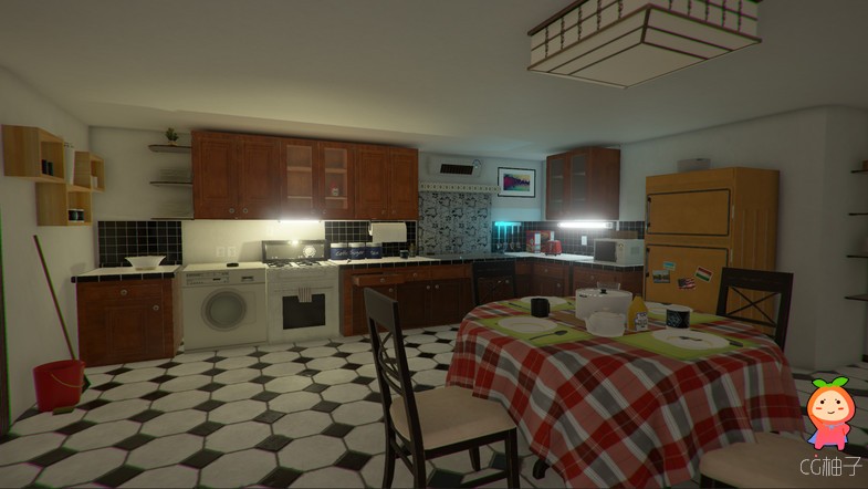 Brian's House 1.6 unity3d asset U3D插件模型 Unity3d shader下载，Unity3d编辑器资源