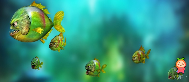  Piranhas 1.0 unity3d asset Unitypackage插件官网 ios开发