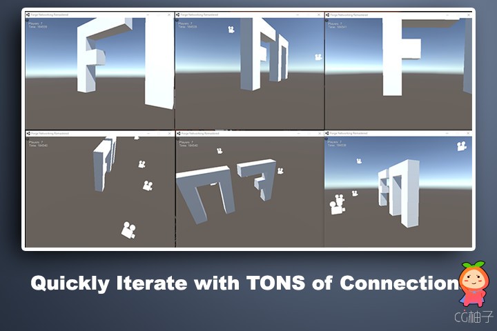 Forge Networking Remastered 21.5 unity3d asset Unity插件官网 unity编辑器