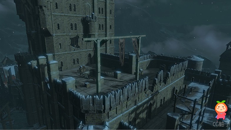 Arctic Castle 1.1 unity3d asset unitypackage插件 unity3d shader下载