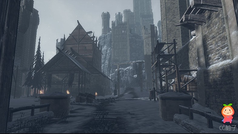 Arctic Castle 1.1 unity3d asset unitypackage插件 unity3d shader下载