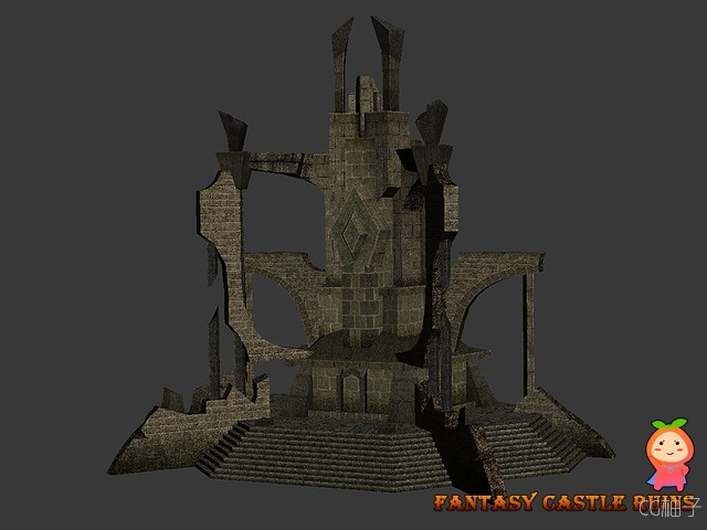 Fantasy Castle Ruins 1.1 unity3d asset Unity3d插件 unity编辑器