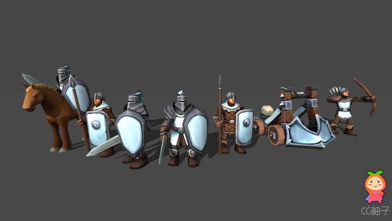 Toon RTS Units 1.0 unity3d asset Unity3d官网 unity3d编辑器