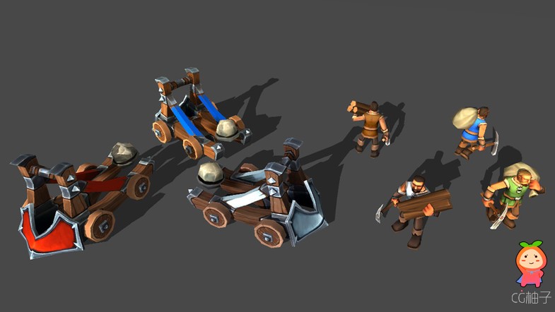 Toon RTS Units 1.0 unity3d asset Unity3d官网 unity3d编辑器