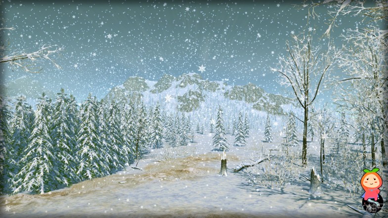 Winter Nature 1.0 unity3d asset Unity3d插件模型 unity3d插件