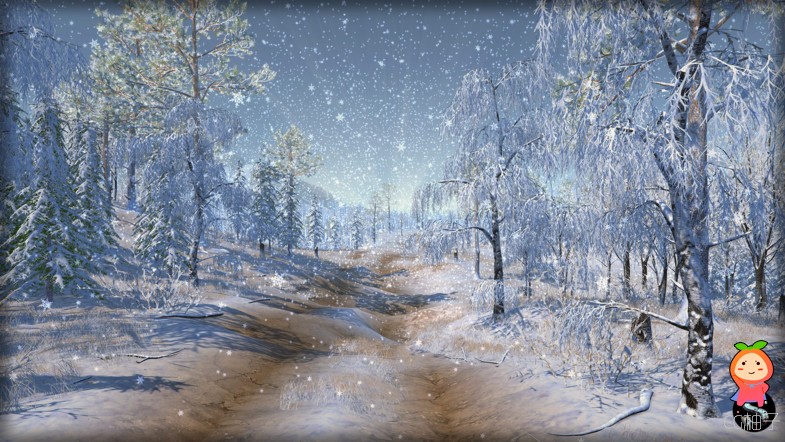 Winter Nature 1.0 unity3d asset Unity3d插件模型 unity3d插件