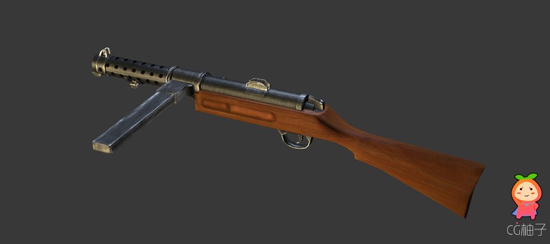 Machine gun (WWII SMG) 1.0 unity3d asset unity教程 unity编辑器