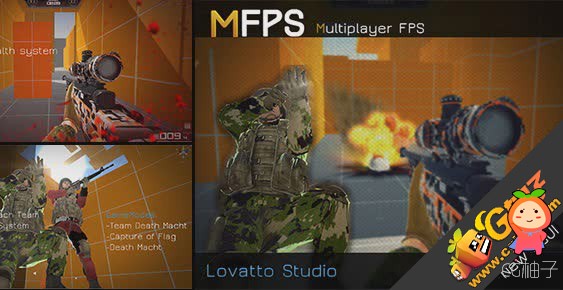 MFPS v1.1.0.3 unity3d asset unity3d插件教程 unity3d shader下载