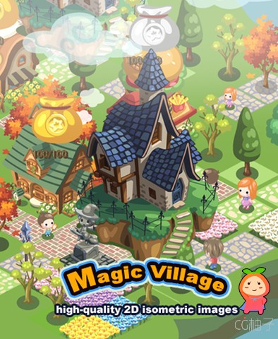 Magic Village 1 unity3d asset unity3d编辑器 unity3d教程下载