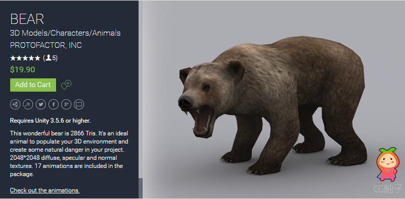 BEAR 1.0 unity3d asset Unity3d插件论坛，unity3d shader下载