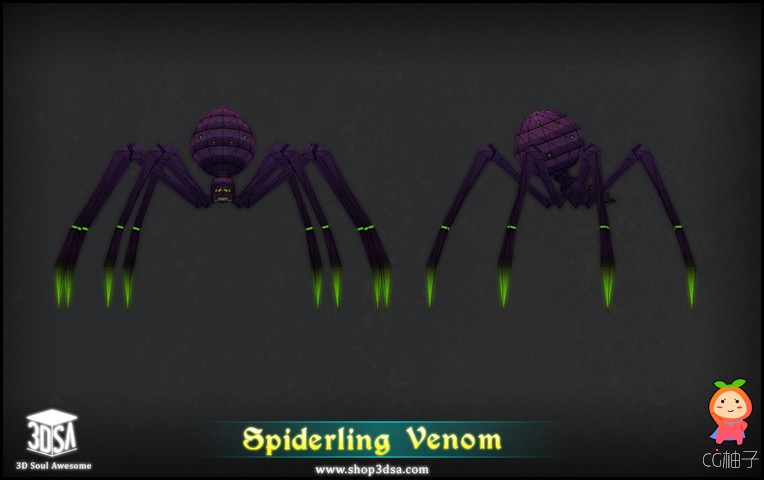 Spiderling Venom 1.0 unity3d asset Unity3d插件模型 Unity3d官网