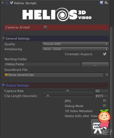 Helios 1.0.9 unity3d asset unitypackage插件下载 Unity3d教程