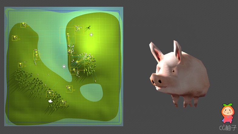 HerdSim 1.42 unity3d asset Unitypackage插件 Unity3d教程