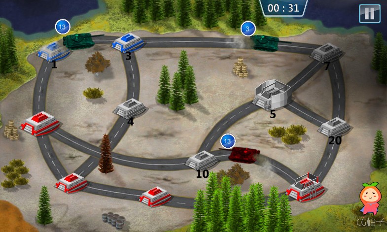 Real-time strategy (RTS) game kit (Modern Tactics) 1.2.1 unity3d asset U3D插件下载，Unity3d插件官网  ...