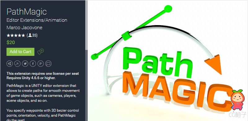 PathMagic 1.2.4 unity3d asset Unity3d编辑器下载 unity3d论坛