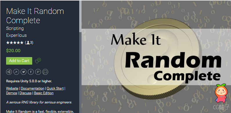 Make It Random Complete 1.0 unity3d asset unity3d插件下载 ios开发