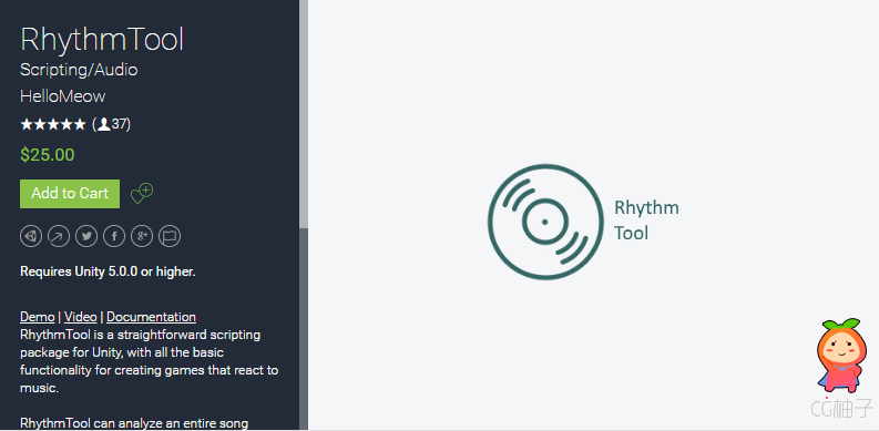 RhythmTool 1.8 unity3d asset Unity3d论坛 Unitypackage插件官网