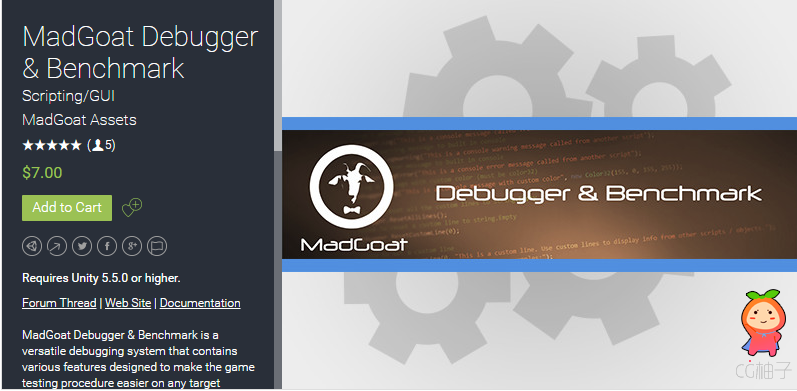MadGoat Debugger & Benchmark 2.1 unity3d asset unity3d shader ios开发