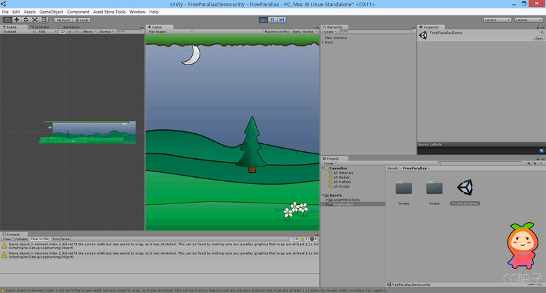 Free Parallax for Unity (2D)