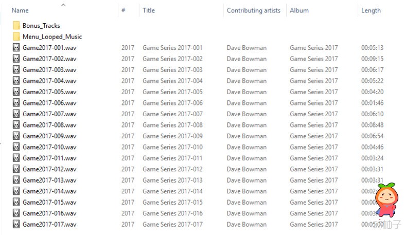 Dave Bowman - Game Series 2017 1.5