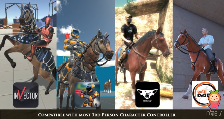 Horse Animset Pro (Riding System) 