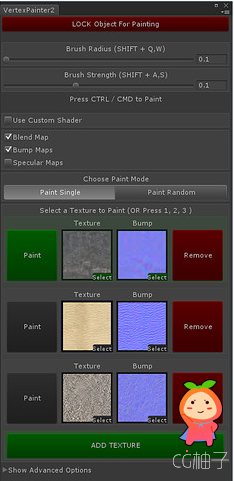 Vertex Painter 2 for Texture Blending (Mobile Desktop) 2.0.1