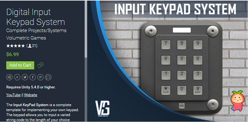 Digital Input Keypad System 1.1