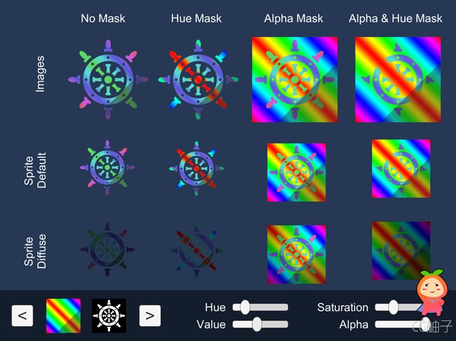 Color Shift shader for Sprites & UI 0.7