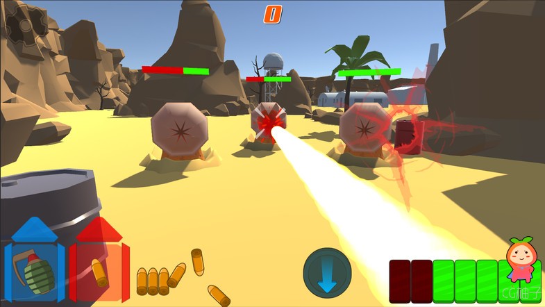 On Rails Shooter System 1.00 unity3d 