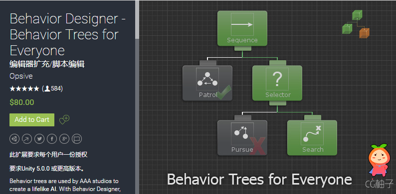 Behavior Designer PlayMaker Assets And Sample Project Unity 5.3.4 