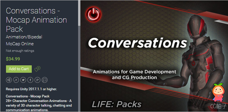 Conversations - Mocap Animation Pack 2.0