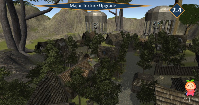 Version 2.4 brings the "main" textures more up to today's standards of graphics. This update feature ...