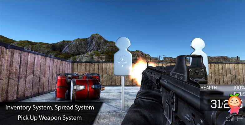 FPS射击游戏模版