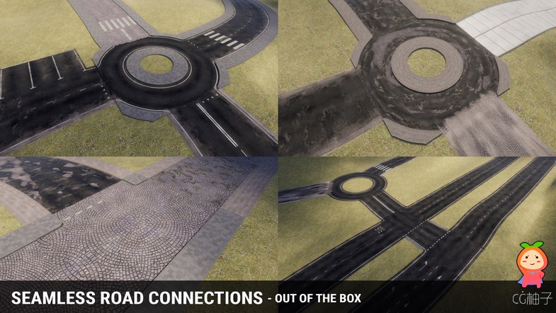 EasyRoads3D Pro Add On - HD Roads 1.0