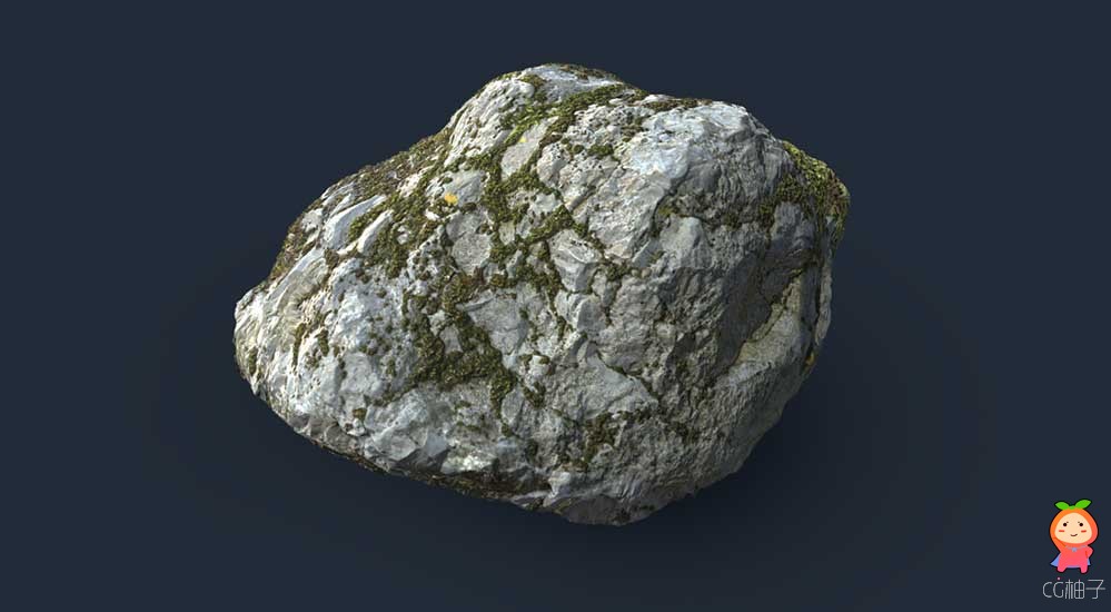 PBR岩石和石头模型