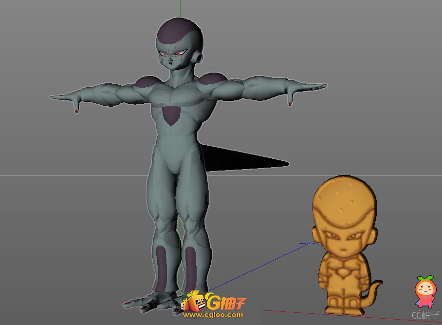 《龙珠战士Z》角色全套模型，正常与Q版两个版本