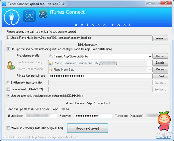 iOS Project Builder for Windows 3.12.3