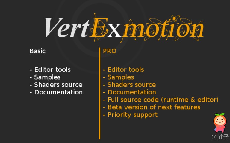 VertExmotion Pro 1.6.9 unity3d编辑器