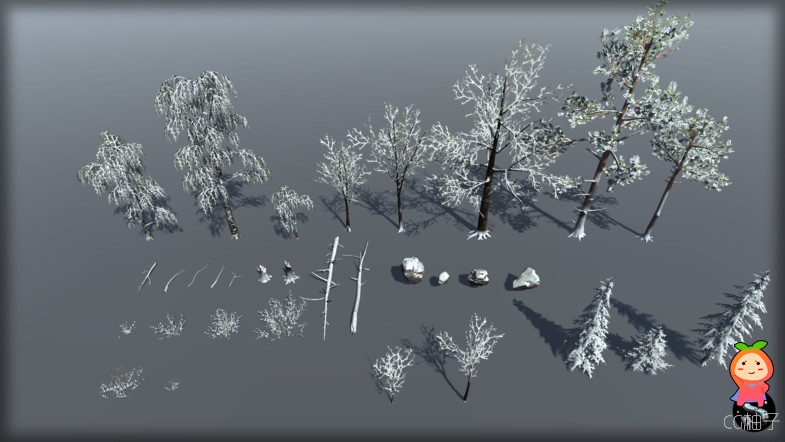 Winter Nature 1.0 unity3d冬季