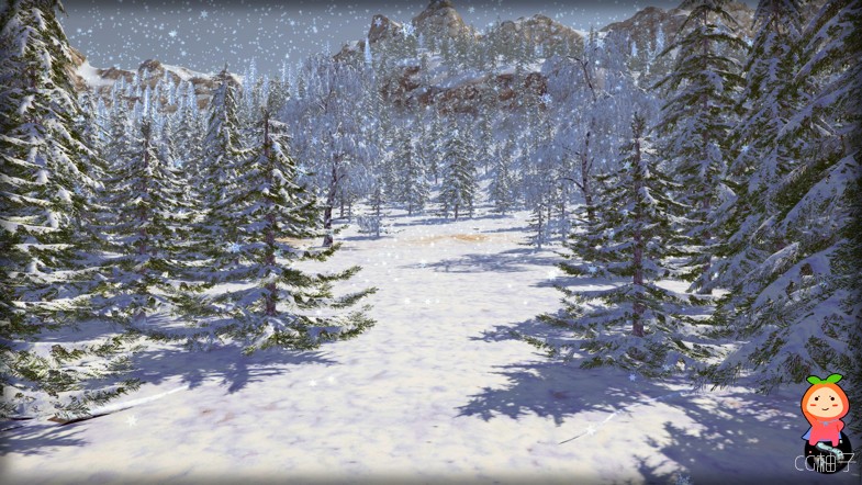 Winter Nature 1.0 unity3d冬季