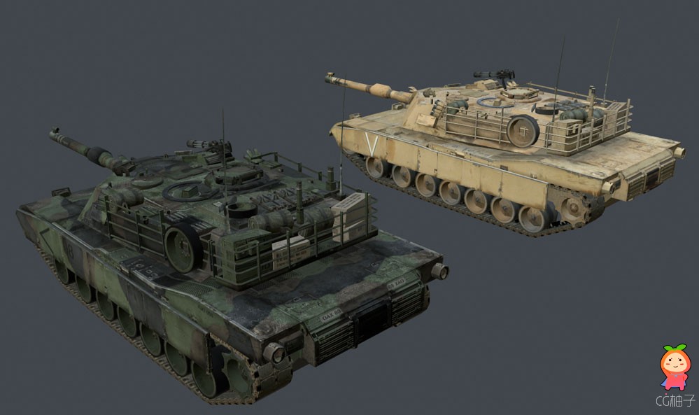 美国陆军+M1主战坦克