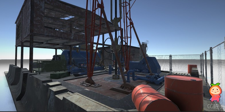 Drilling Station 1.0 钻探机模型免费