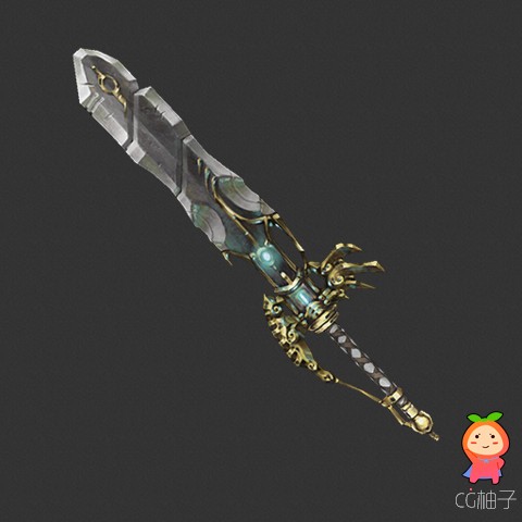 Angelic Sword Set 1.0 天使剑模型 宝剑模型手绘纹理