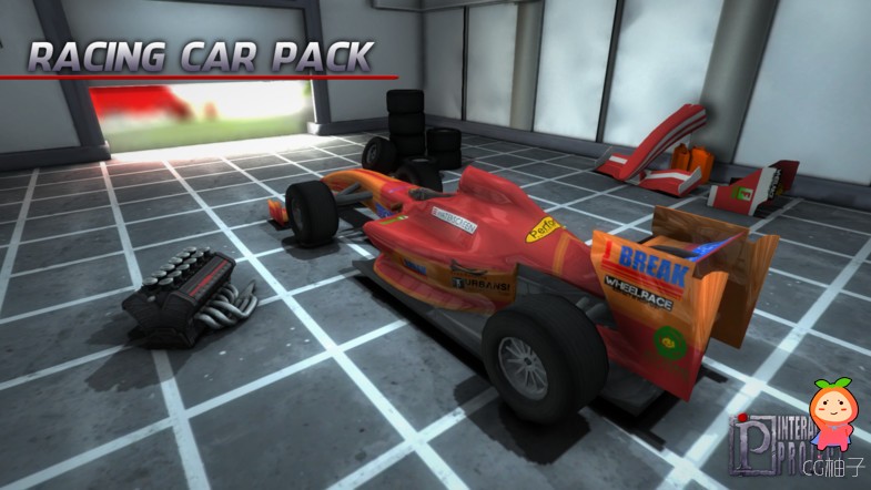 Racing Car Pack 1.0 四辆赛车模型